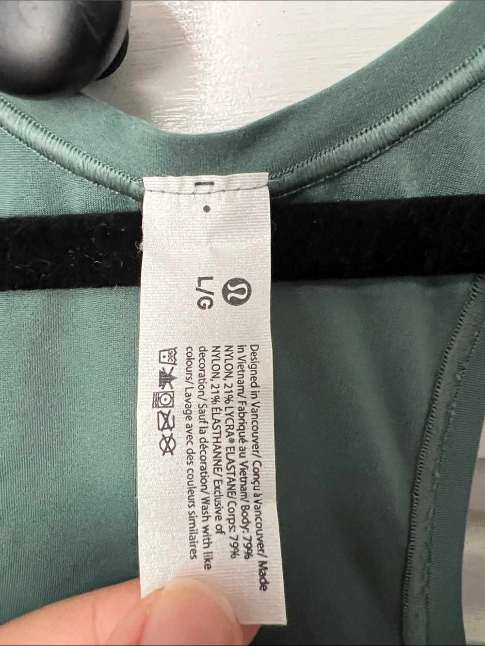 lululemon athletica Green Racerback Tank
